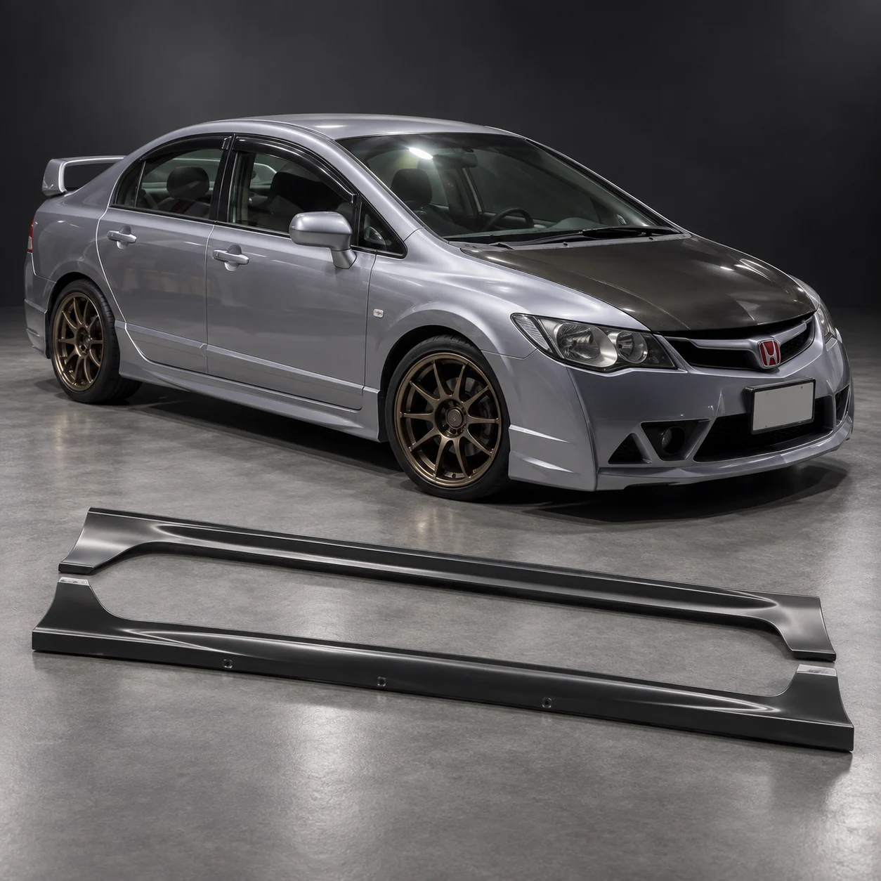 Пороги Civic RR