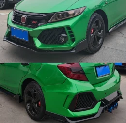 Комплект обвеса Civic Type R FK8, 9-е поколение